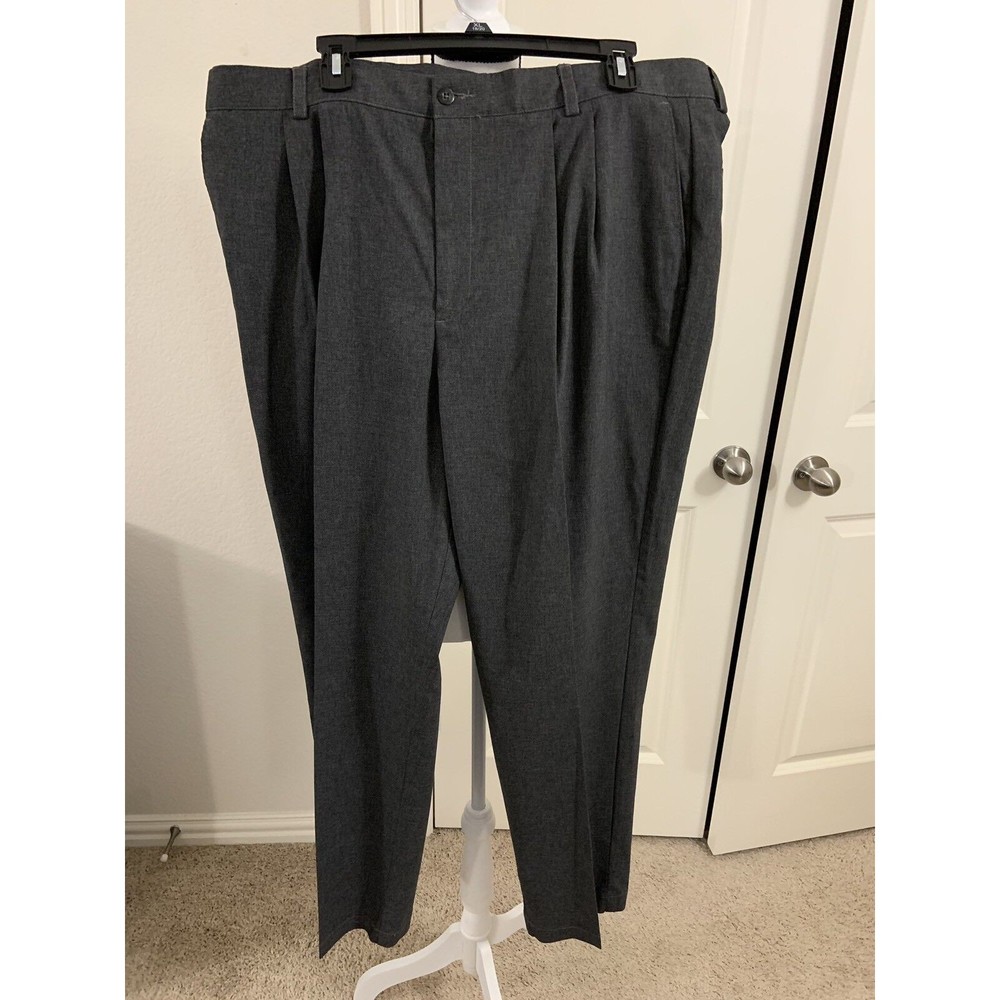 Dockers Recode Stretch Gray Pleated Men's Pants 42x32